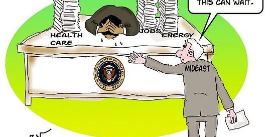 Obama Mideast Cartoon