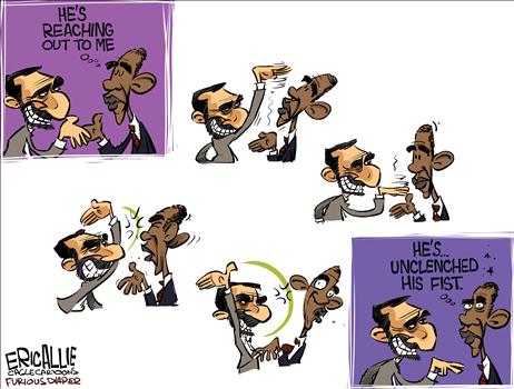 obama cartoon iran ahmadinejad