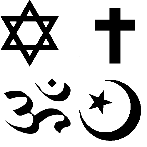 cross star of david islam judaism christianity