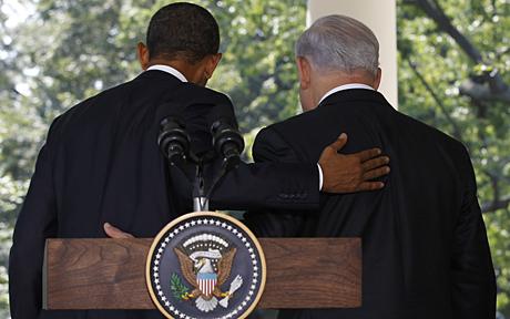 obama netanyahu press