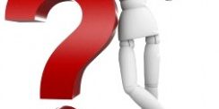 man with question