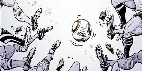 anti-semitism cartoon anti-israel