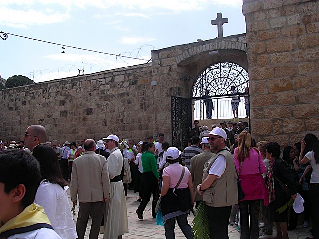 Entrance to Bethphage church