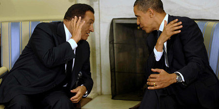 obama mubarak