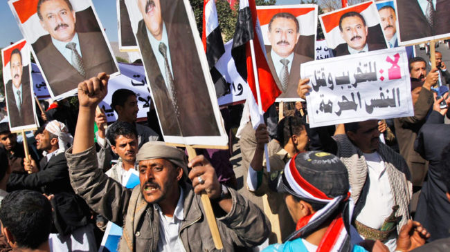 yemen protest