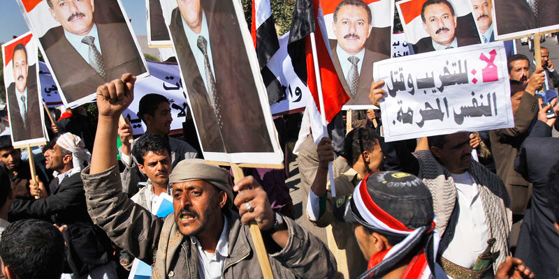 yemen protest
