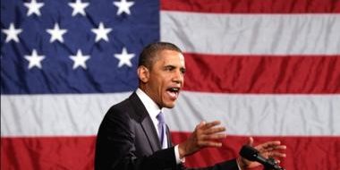 President Barack Obama speaks during Democratic National Committee event at the Hyatt at The Bellevue, Thursday, June 30, 2011, in Philadelphia.  (AP Photo/Carolyn Kaster)