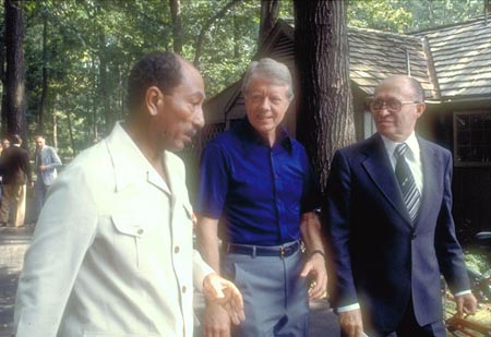 Camp David Carter Begin Sadat peace process