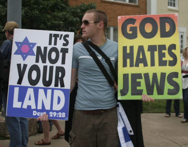God hates Jews