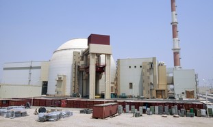Bushehr main nuclear reactor