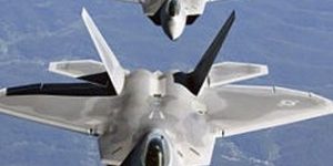 F-22 jet plane fighter