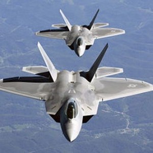 F-22 jet plane fighter