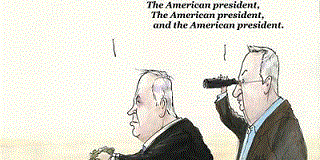 cartoon on iran netanyahu barak