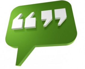 quotation marks