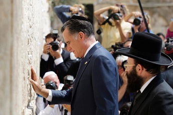 Romney in Israel for blog