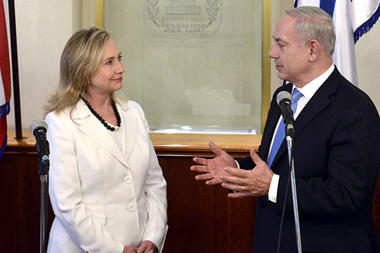 clinton israel