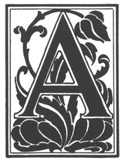 letter a small