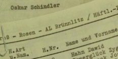 Oskar Schindler's List