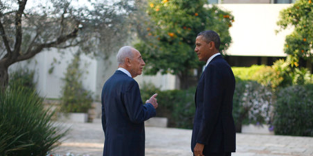 obama and peres