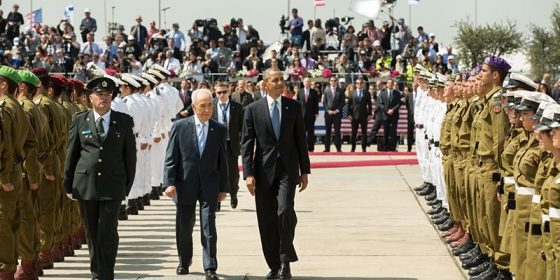 obama and peres