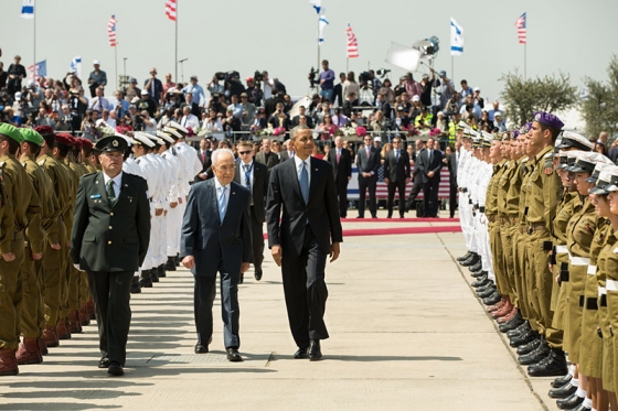 obama and peres