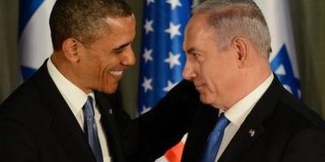 obama netanyahu trip