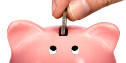 piggy bank donate money