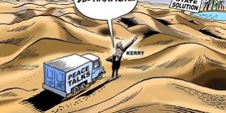 kerry peace process two state solution