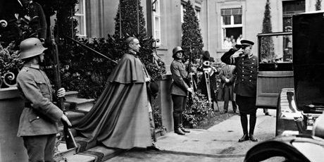 Pope Pius XII, as papal diplomat Eugenio Pacelli, in Berlin.