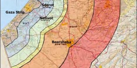 gaza rocket zone hamas