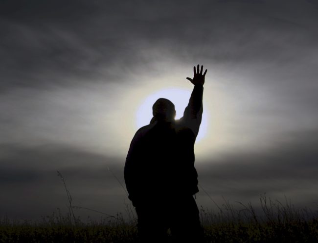 man-praying