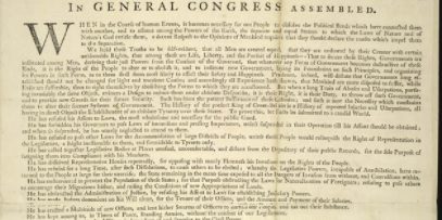 declaration of independance