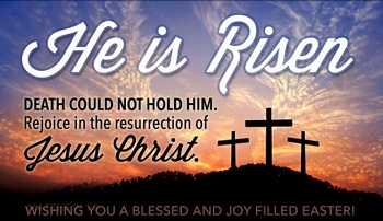 he is risen