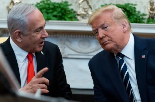 trump and netanyahu